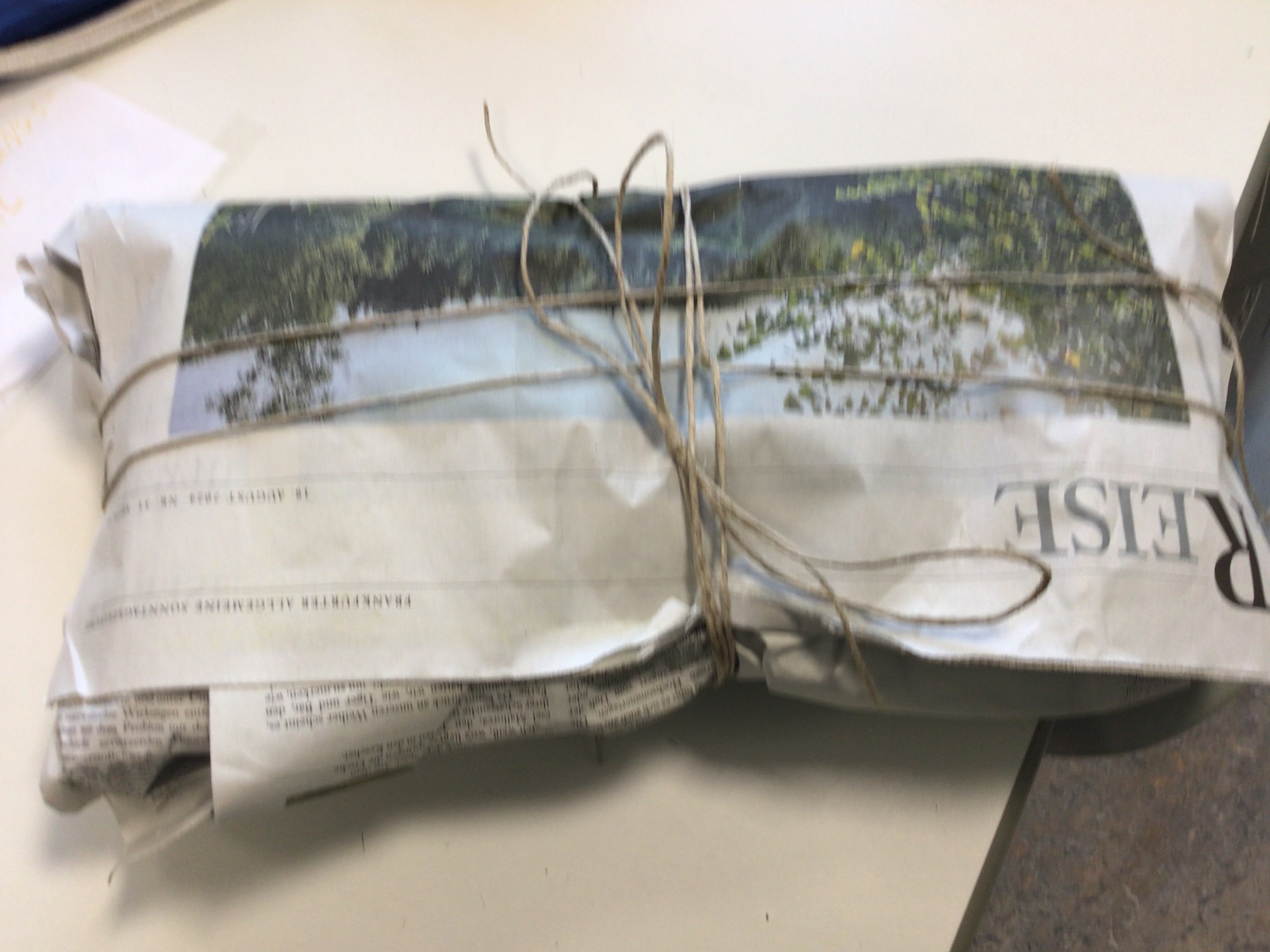 Wir bereiten die Schokolade vor.